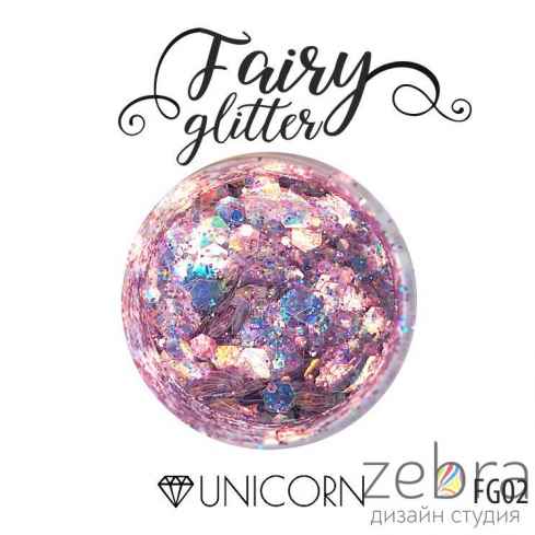 Глиттер серии FairyGlitter, Unicorn (15гр)