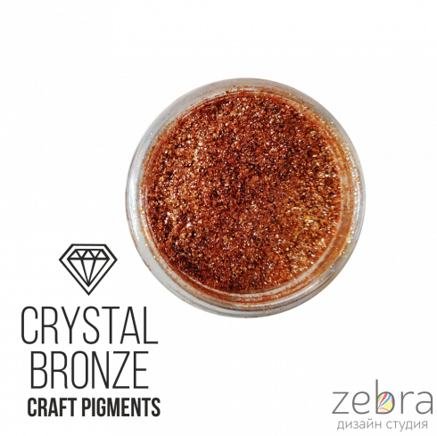 CraftPigments "Crystal Bronze", Кристальная бронза (25мл)